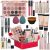 All in One Makeup Kit for Women Full Kit Gift Makeup Sets Makeup Gift Set for Women & Girls Makeup Essential Bundle Include 18Color Eyeshadow Palette Cosmetic Brush Set