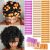 60 Pieces Hair Perm Rods Set for Natural Hair 3 Sizes Plastic Cold Wave Rods Non-Slip Hair Rollers for Women Heatless Perming Rods Hair Curlers for Long Medium Short Hair curly Rods Styling Hairdressing Tools