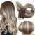 Full Shine Tape in Hair Extensions Human Hair 18 Inch Seamless Hair Extensions Tape In 50 Grams 20 Pcs Invisible Skin Weft Hair Extensions Tape In Color 3 Fading to 8 Highlight 22 Blonde Glue in Hair