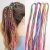 32Pcs Colorful Hair Wrap String For Braids, Multi Rainbow Braiding Hair Tie, Gradient Color Hair Rope Band, Girls Braids Hair Styling Accessories (B#)