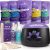 Tress Wellness Waxing Kit for Brazilian Wax – Easy to Use – For Sensitive Skin – Digital Display, Black Purple Flower