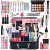 Pure Vie All-in-One Holiday Gift Makeup Set Cosmetic Essential Starter Bundle Include Eyeshadow Palette Lipstick Concealer Blush Mascara Foundation Face Powder – Makeup Kit for Women Full Kit