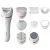 Philips Beauty Epilator Series 8000 5 in 1 Shaver for Women, Trimmer, Pedicure and Body Exfoliator with 9 Accessories, BRE740/14